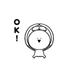 すこぶる動くクレイジーウサギ6（個別スタンプ：9）