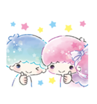 キキ＆ララ 水彩タッチ♪（個別スタンプ：1）