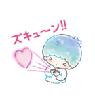 キキ＆ララ 水彩タッチ♪（個別スタンプ：7）