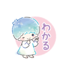 キキ＆ララ 水彩タッチ♪（個別スタンプ：14）