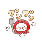 毎日しろちゃん9 (冬♥でか文字)（個別スタンプ：28）