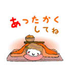無駄に明るい女子と時々猫と兎（ま冬編)（個別スタンプ：21）