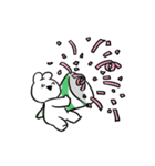 すこぶる動くちびウサギ＆クマ【Xmas】（個別スタンプ：8）