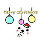 メッセージと顔！(4) (ふゆ・X'mas・お正月)（個別スタンプ：17）
