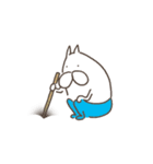 ねこタイツたちのフォトスタンプ（個別スタンプ：18）