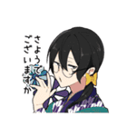 レトロ男子（個別スタンプ：35）