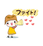 ちょっと大人女子(感謝編)（個別スタンプ：16）