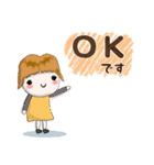 ちょっと大人女子(感謝編)（個別スタンプ：26）