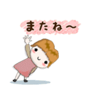 ちょっと大人女子(感謝編)（個別スタンプ：37）