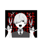-闇男子3-（個別スタンプ：24）