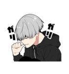 -闇男子3-（個別スタンプ：27）