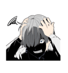 -闇男子3-（個別スタンプ：32）