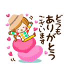 大人かわいい気持ちを伝えるスタンプ（個別スタンプ：4）