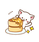 しろねこ♡思いを伝える カスタムスタンプ（個別スタンプ：9）