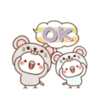 毎日しろちゃん11♥気持ち伝えるスタンプ（個別スタンプ：28）