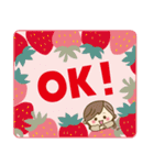 ナチュラルガール♥【素直な気もち】（個別スタンプ：10）