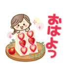ナチュラルガール♥【素直な気もち】（個別スタンプ：13）