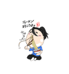 まる顔あゆちゃんの日常（個別スタンプ：6）
