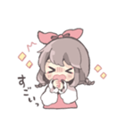 気持ちを伝えるリボンの女の子（個別スタンプ：26）