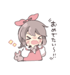 気持ちを伝えるリボンの女の子（個別スタンプ：29）