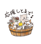 関西弁でいろいろ伝える猫たちのスタンプ（個別スタンプ：37）