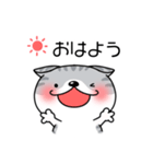 たれ耳にゃんこぐれい（個別スタンプ：4）