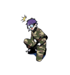無口男子3（個別スタンプ：34）