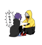 無口男子3（個別スタンプ：40）