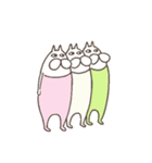ねこタイツのゆるい春（個別スタンプ：4）