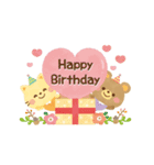 大人かわいい絵本風★誕生日＆お祝い（個別スタンプ：2）