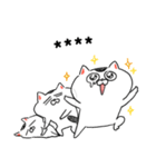 猫さんとコロナ対策（ちょっとアマビエ様）（個別スタンプ：9）
