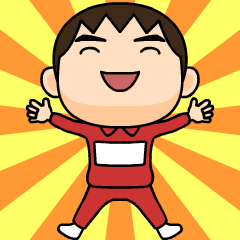 [LINEスタンプ] 芋ジャージの男子【名無し】♀冬＆年末年始