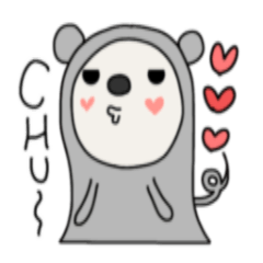 [LINEスタンプ] 大人かわいい♡着ぐるみ 〜気持ちを込めて