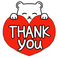[LINEスタンプ] 【かわいいシロクマさんスタンプ】