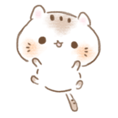 [LINEスタンプ] ねこちゃんたちのぬるっとひとこと。
