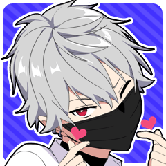 [LINEスタンプ] 無口男子3