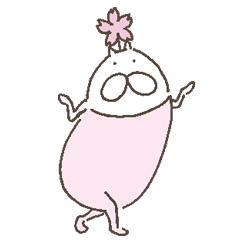 [LINEスタンプ] ねこタイツのゆるい春